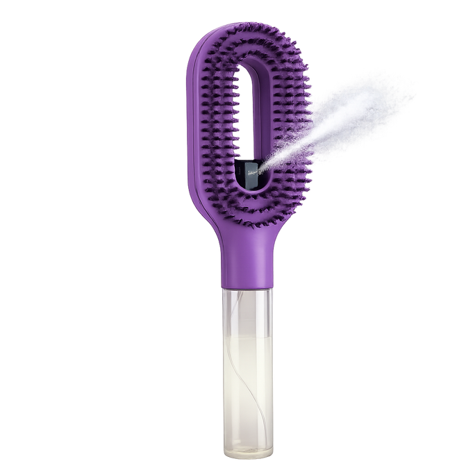 Presura MistComb — 2-in-1 Spray & Massage Brush